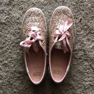 Kate Spade x Keds Rose Gold